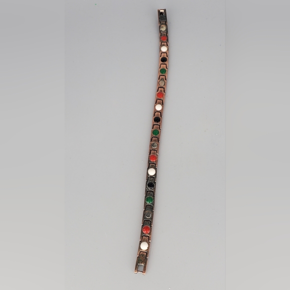 Magnetic Copper Arthritis Carpal Tunnel Theraphy Bracelet - Picture 5 of 7